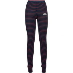 Spodnie termoaktywne damskie ODLO Active Warm Originals Stripes Bl Bottom Long. Czerwone spodnie narciarskie Odlo, s, bez wzorów, z materiału, narciarskie. Za 239.99 zł.