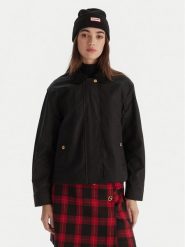 Hunter Kurtka przejściowa Leith HARW0065251 Czarny Oversize. Czarne kurtki Hunter, xs, bez wzorów, z bawełny, bez kaptura. Za 999.99 zł.