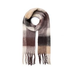 Szalik Jenny Fairy. Brązowe szaliki Jenny Fairy, bez wzorów. Za 59.99 zł.