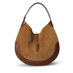 Torebka Polo Ralph Lauren. Brązowe torebki klasyczne Polo Ralph Lauren, bez wzorów, bez dodatków. Za 3,799.00 zł.