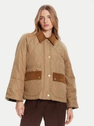Barbour Kurtka przejściowa Martha LQU1840BE31 Brązowy Regular Fit. Brązowe kurtki Barbour, bez wzorów, z syntetyku, bez kaptura. Za 1,229.00 zł.