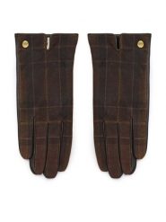 Barbour Rękawiczki LGL0149TN31 Brązowy. Brązowe rękawiczki Barbour, bez wzorów, z bawełny. Za 309.99 zł.