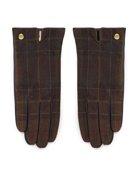 Barbour Rękawiczki LGL0149TN31 Brązowy. Brązowe rękawiczki Barbour, bez wzorów, z bawełny. Za 309.99 zł.