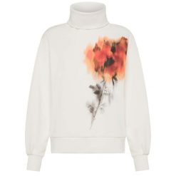 Deha Bluza Z Grafiką Soft Touch Damskie. Białe bluzy Deha, s, bez wzorów, z elastanu, bez kaptura. Za 416.99 zł.