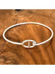 Eclat d'Argent Srebrna bransoletka rozmiar: onesize. Szare bransoletki Eclat d'Argent, srebrne. Za 165.99 zł.