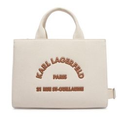 Torebka KARL LAGERFELD. Brązowe torebki klasyczne KARL LAGERFELD, bez wzorów, bez dodatków. Za 649.99 zł.