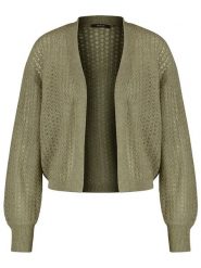 TAIFUN Kardigan w kolorze khaki rozmiar: 44. Brązowe kardigany Taifun, bez wzorów, z wełny. Za 250.95 zł.