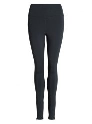 Rethinkit Legginsy sportowe "Elene" w kolorze czarnym rozmiar: S. Czarne legginsy Rethinkit, s, bez wzorów, z materiału, z podwyższonym stanem. Za 149.66 zł.