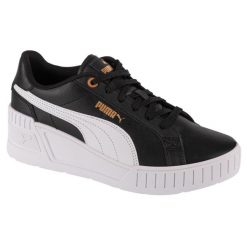 Buty sportowe Sneakersy damskie, Karmen Wedge. Czarne obuwie sportowe Puma, bez zapięcia, trekkingowe. Za 279.99 zł.
