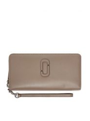 Marc Jacobs Portfel damski The Covered J Marc Continental 2P4SMP013S02 Szary. Szare portfele Marc Jacobs, bez wzorów, ze skóry. Za 999.99 zł.