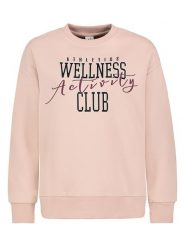 Sublevel Bluza w kolorze jasnoróżowym rozmiar: XL. Różowe bluzy Sublevel, xl, bez wzorów, z bawełny, bez kaptura. Za 88.45 zł.