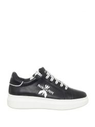 Patrizia Pepe Skórzane sneakersy w kolorze czarnym rozmiar: 40. Czarne trampki Patrizia Pepe, bez wzorów, bez zapięcia. Za 289.88 zł.