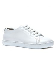 Comfortfusse Skórzane sneakersy w kolorze białym rozmiar: 41. Białe trampki Comfortfüße, bez wzorów, ze skóry, bez zapięcia. Za 295.99 zł.