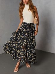 LA Angels Spódnica w kolorze czarnym rozmiar: M. Czarne spódnice LA Angels, na co dzień, m, bez wzorów, maxi, proste. Za 208.83 zł.