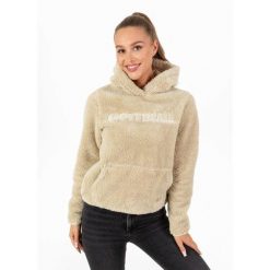 Bluza damska Pitbull z kapturem Aragona. Brązowe bluzy PITBULL, s, bez wzorów, z kapturem. Za 179.99 zł.