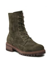 Clara Barson Trapery WS5600-09 Zielony. Zielone trapery i śniegowce Clara Barson, z materiału. Za 119.99 zł.