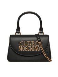 LOVE MOSCHINO Torebka JC4335PP0NK1300A Czarny. Czarne torebki klasyczne Love Moschino, bez wzorów, ze skóry, bez dodatków. Za 849.99 zł.