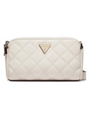 Guess Torebka w kolorze kremowym - 21 x 12 x 4 cm rozmiar: onesize. Brązowe torby na ramię Guess, z aplikacjami, z materiału, na ramię, pikowane, bez dodatków. Za 407.45 zł.