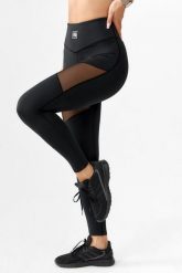 Getry damskie legginsy sportowe szybkoschnące fitness Rough Radical Kendi Long. Czarne legginsy sportowe ROUGH RADICAL, l, bez wzorów, z dzianiny, z podwyższonym stanem, na fitness i siłownię. Za 135.92 zł.