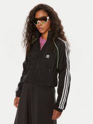 Adidas Bluza IT9689 Czarny Regular Fit. Czarne bluzy Adidas, xl, bez wzorów, z syntetyku, bez kaptura. Za 219.99 zł.
