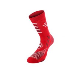 Skarpety piłkarskie unisex antypoślizgowe. Białe skarpety R-EVENGE, bez wzorów, z poliamidu. Za 134.89 zł.