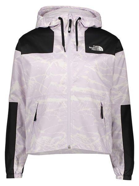 The North Face Kurtka funkcyjna w kolorze lawendowo-czarno-białym rozmiar: XS. Czarne kurtki sportowe The North Face, xs, bez wzorów, bez kaptura, outdoorowe. Za 223.46 zł.