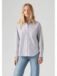 Levi's Koszula w kolorze biało-granatowym rozmiar: S. Białe koszule Levi's®, s, bez wzorów, z bawełny, bez kołnierzyka, bez ramiączek. Za 131.43 zł.