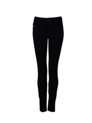 Diesel Jeansy "Sandy" | 00SFXN069EI | Kobieta | Czarny. Czarne jeansy Diesel, s, bez wzorów. W wyprzedaży za 369.00 zł.