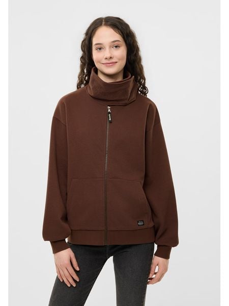 Bench Bluza "Denia" w kolorze brązowym rozmiar: 40. Brązowe bluzy Bench, bez wzorów, z bawełny, bez kaptura. Za 144.95 zł.
