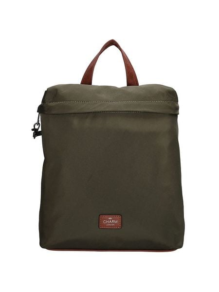 Charm Plecak "Buckingham" w kolorze zielonym - 26,5 x 29 x 7,5 cm rozmiar: onesize. Zielone plecaki Charm, bez wzorów, z materiału. Za 104.89 zł.