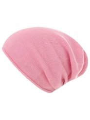 Zwillingsherz Kaszmirowa czapka beanie w kolorze jasnoróżowym rozmiar: onesize. Różowe czapki Zwillingsherz, bez wzorów, z kaszmiru. Za 180.49 zł.