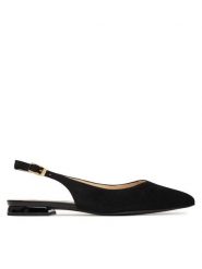 HÖGL Baleriny 0-180102-01000 Czarny. Czarne baleriny Högl, bez wzorów, ze skóry, bez obcasa. Za 699.99 zł.