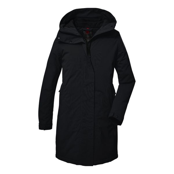 Parka damska z kapturem Killtec GW 73. Czarne parki GIGA DX, na zimę, m, z materiału, z kapturem. Za 755.55 zł.