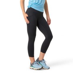 Legginsy sportowe damskie Smartwool Active 7/8. Czarne legginsy Smartwool, s, bez wzorów. Za 199.99 zł.