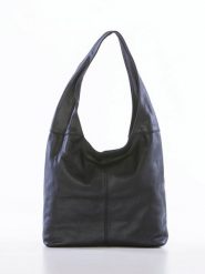 Lucca Baldi Skórzana torebka "Barga" w kolorze czarnym - 33 x 32 x 16 cm rozmiar: onesize. Czarne torby na ramię Lucca Baldi, bez wzorów, z materiału, na ramię, bez dodatków. Za 346.18 zł.