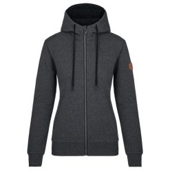 Bluza damska Kilpi LEINES-W. Czarne bluzy Kilpi, l, bez wzorów, bez kaptura. Za 189.67 zł.