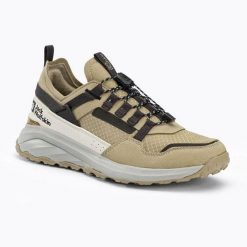 Buty turystyczne damskie Jack Wolfskin Dromoventure Athletic Low. Brązowe trekkingi Jack Wolfskin, trekkingowe. Za 329.99 zł.