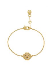 Kate Spade Bransoletka KJ316 Złoty. Żółte bransoletki Kate Spade, metalowe. Za 239.99 zł.