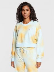Adidas Bluza Allover Print HL6600 Kolorowy Relaxed Fit. Bluzy Adidas, bez wzorów, z bawełny, bez kaptura. Za 279.99 zł.