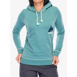 Bluza z kapturem damska Edelrid Tecu Hoody. Zielone bluzy EDELRID, bez wzorów, z kapturem. Za 261.99 zł.