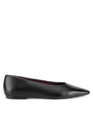 Gino Rossi Baleriny NELL-118130 Czarny. Czarne baleriny Gino Rossi, bez wzorów, ze skóry, bez obcasa. Za 299.99 zł.