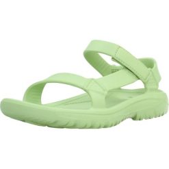 Sandały TEVA W HURRICANE DRIFT Zielony. Zielone sandały Teva, bez wzorów, ze skóry, sportowe, bez obcasa, bez zapięcia. Za 159.99 zł.