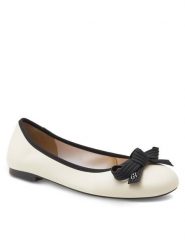 GINO ROSSI Baleriny COZY-HS001-1-2 Beżowy. Brązowe baleriny Gino Rossi, bez wzorów, ze skóry, bez obcasa. Za 199.99 zł.