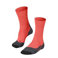 Skarpetki damskie Falke TK2 Explore. Brązowe skarpety Falke, bez wzorów, z elastanu. Za 161.50 zł.