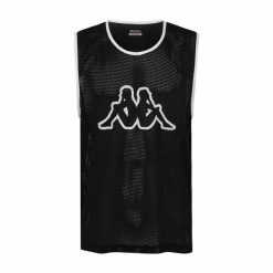 Koszule Kappa Nipola (x5). Czarne koszule Kappa, l, bez wzorów, sportowe, bez kołnierzyka, bez ramiączek. Za 205.00 zł.