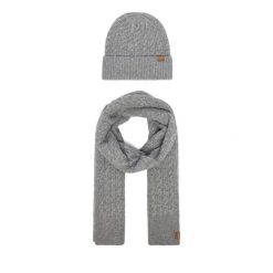 Zestaw szalik i czapka Liu Jo. Szare czapki Liu Jo, bez wzorów. Za 339.99 zł.