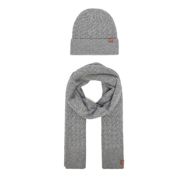 Zestaw szalik i czapka Liu Jo. Szare czapki Liu Jo, bez wzorów. Za 339.99 zł.