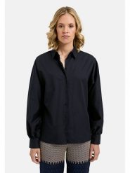 Milano Italy Koszula w kolorze granatowym rozmiar: 40. Niebieskie koszule Milano Italy, bez wzorów, z bawełny, bez kołnierzyka, bez ramiączek. Za 173.99 zł.