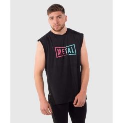 Tank top Metal Boxe Polyester Miami Vice. Topy METAL BOXE, bez wzorów, bez kołnierzyka, bez ramiączek. Za 148.00 zł.