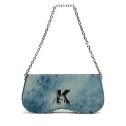 Torebka KARL LAGERFELD. Niebieskie torebki klasyczne KARL LAGERFELD, bez wzorów, bez dodatków. Za 649.99 zł.